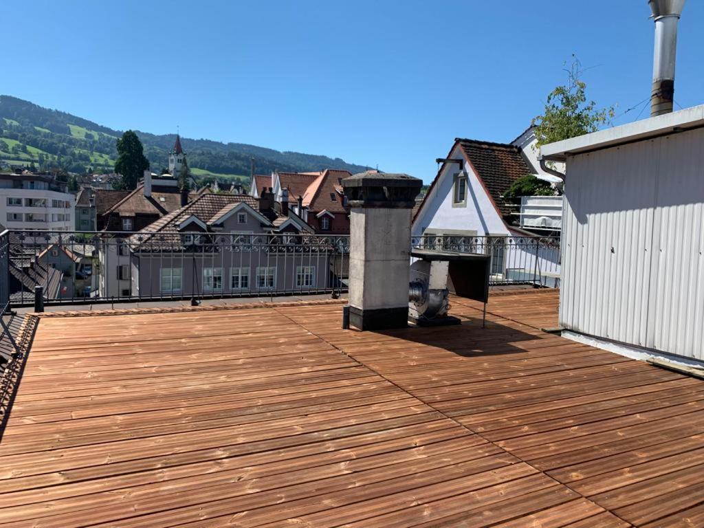 Lakeside Apartments Rorschach - Easy Self Check-In Ruang foto